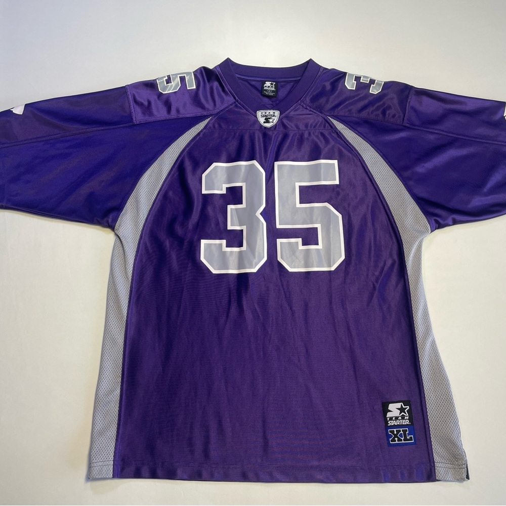 vintage Starter Kansas State Wildcats #35 football jersey.